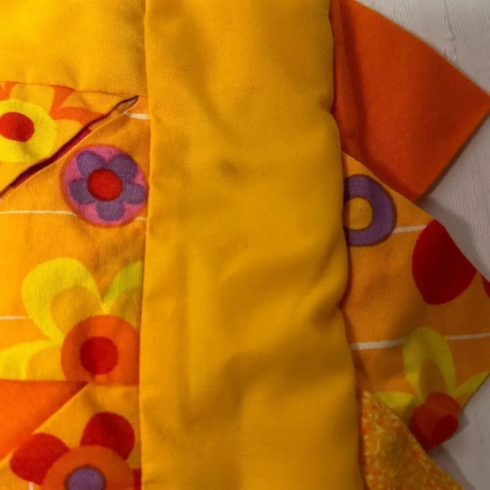 Hand Crafted handmade orange